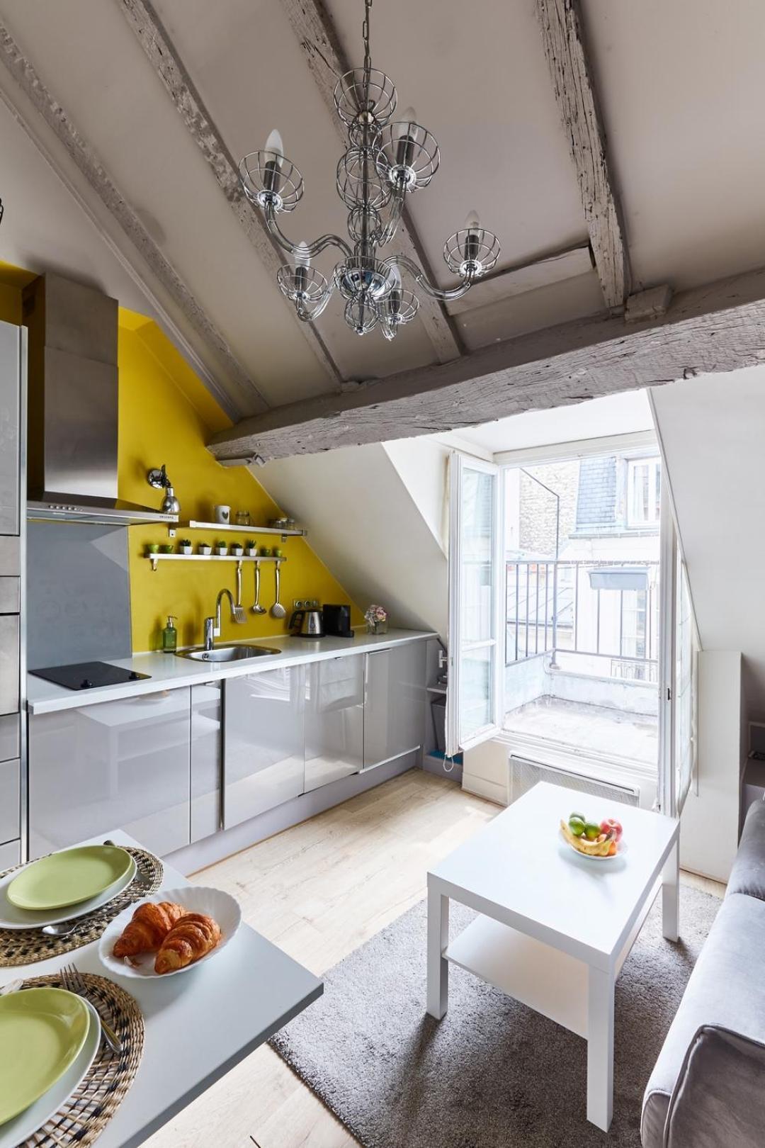 Bnbnook - Chic 1br - Picasso Museum & Notre-dame Apartment *